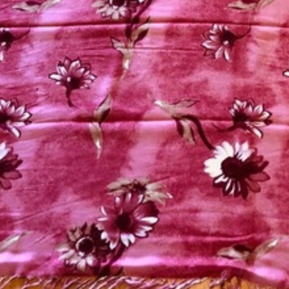 Womens Sarong Pareo Swimwear Cover Up Koko Knot Red Floral One Size Tropical NEW - Picture 2 of 7